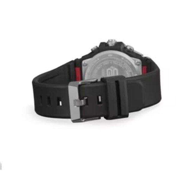 Casio G-Shock Casio G-Shock Horloge GST-B1000-1AER Staal Analoog Zwarte Wijzerplaat met Zwarte Rubberen Band 200m Waterdicht 44mm
