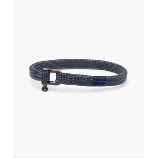 Pig & Hen Pig & Hen Armband P19-582000-L Slate Gray Bronze Maat L 20cm