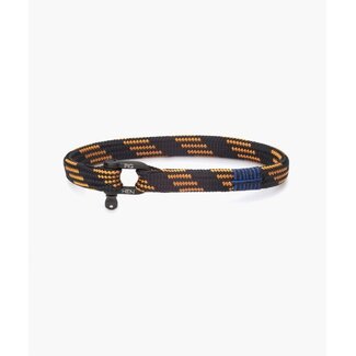 Pig & Hen Pig & Hen Armband P19-290004-M/LVicious Vik Black-Orange Maat M 19cm