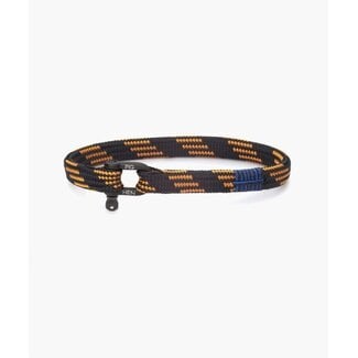 Pig & Hen Pig & Hen Armband P19-290004-M Vicious Vik Black-Orange Maat M 19cm