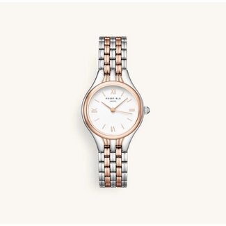 Rosefield Rosefield Horloge MUWDSD-MU04 Staal Bi-Color Rose Muse White SS 26x34.1mm