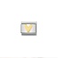 Nomination Nomination Schakel 030101-22 Composable Classic Staal met 18k Geelgouden Letter V