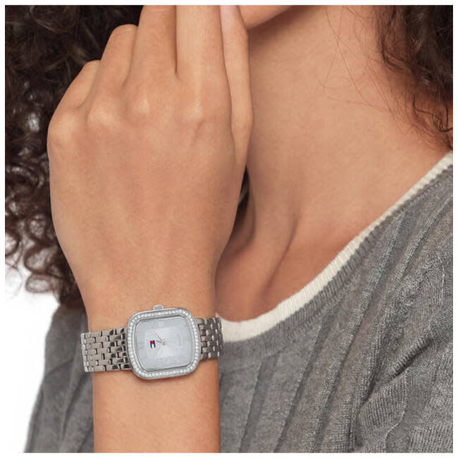 Tommy Hilfiger Tommy Hilfiger Horloge TH1782921 Abby Staal Quartz 22 x 24.5mm