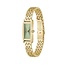 BOSS Boss Horloge HB1502859 Lucy Allure Goudkleurig Staal Quartz Donkergroen 15X33mm