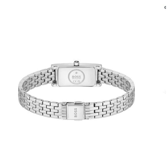 BOSS Boss Horloge HB1502858 Lucy Allure Staal Quartz met Lichtgroene Wijzerplaat 15x33mm