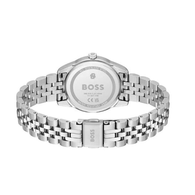 BOSS Boss Horloge HB1502866 Graceful Precious Staal Quartz met Parelmoer Wijzerplaat 32mm