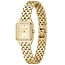 BOSS Boss Horloge HB1502883 Mae Petite Goudkleurig Staal Quartz met Goudkleurige Wijzerplaat met Zirkonia22mm