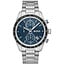 BOSS Boss Horloge HB1514344 Grand Prix Vitesse Staal Quartz Chronograaf met Blauwe Wijzerplaat 44mm