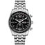 BOSS Boss Horloge HB1514349 Skytraveller Pro Staal Quartz Chronograaf met Zwarte Wijzerplaat 43mm