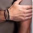 BOSS Boss Armband HB1580880 Liam Staal Zilverkleurig 21cm