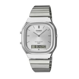Casio G-Shock Casio  Horloge AQ-240E-7AEF Vintage Staal Digitaal Analoog Quartz 35mm