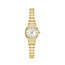 BOSS Boss Horloge HB1502863 Candor Cracey Goudkleurig Staal Quartz met Zilverkleurige Wijzerplaat 20mm