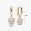 Ti Sento Milano Ti Sento Oorbellen 78105ZY Zilver met Geelgouden Plating met Zirkonia