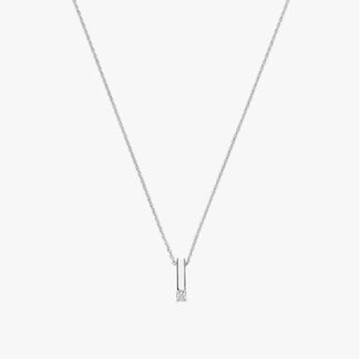 Ti Sento Milano Ti Sento Collier 34131ZI/42 Zilver met Zirkonia 42cm