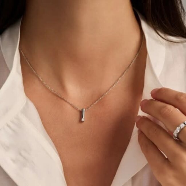 Ti Sento Milano Ti Sento Collier 34131ZI/42 Zilver met Zirkonia 42cm