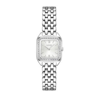 BOSS Boss Horloge HB1502882 Mae Petite Staal Quartz met Zilverkleurige Wijzerplaat met Zirkonia 22mm