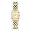 BOSS Boss Horloge HB1502883 Mae Petite Goudkleurig Staal Quartz met Goudkleurige Wijzerplaat met Zirkonia22mm