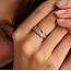 Ti Sento Milano Ti Sento Ring 12435TZ/54 Zilver Tri-color met Zirkonia Maat 54