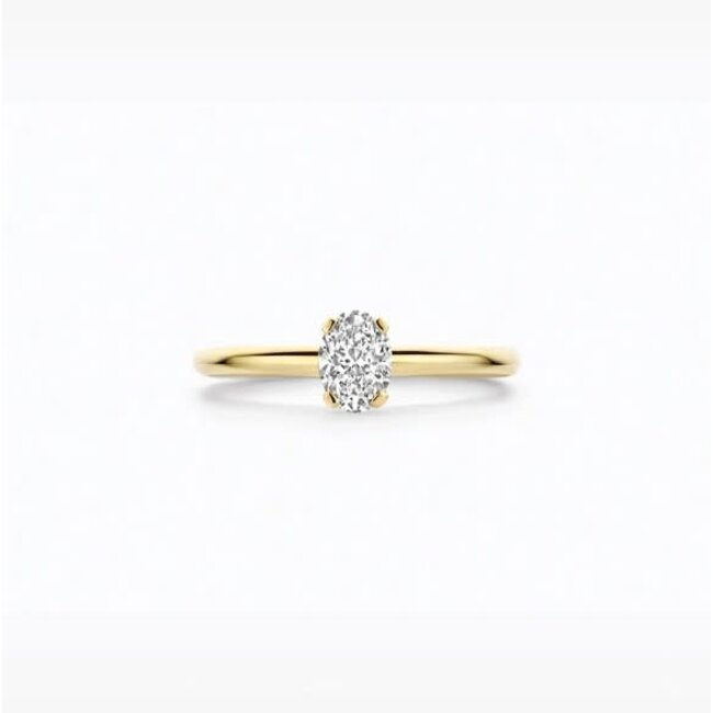 Blush Blush Ring LG1076Y/54 14k Geelgoud met 0.50ct G Si Labgrown Diamant Maat 54