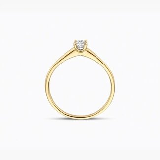 Blush Blush Ring LG1079Y/54 14k Geelgoud met 0.20crt G SI Labgrown Diamant Maat 54