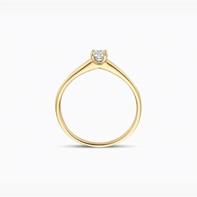 Blush Blush Ring LG1079Y/54 14k Geelgoud met 0.20crt G SI Labgrown Diamant Maat 54