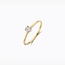 Blush Blush Ring LG1078Y/54 14k Geelgoud met 0.20crt G SI Ovale Labgrown Diamant Maat 54