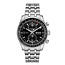 BOSS Boss Horloge HB1514349 Skytraveller Pro Staal Quartz Chronograaf met Zwarte Wijzerplaat 43mm