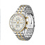 BOSS Boss Horloge HB1514350 Skytraveller Pro Quartz Staal Bi-Color  met Zilverkleurige Wijzerplaat 43mm