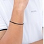 BOSS Boss Armband HB1580879 Liam Zwart Staal 21cm