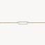 Blush Blush Armband 2267YMP 14k Geelgoud met Mother of Pearl Schakels 4mm x 10mm 16.5-18cm