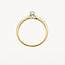Blush Blush Ring 1659BDI/54 14k Geelgoud 0.33ct G SI Briljant geslepen Diamant 2,1mm Maat 54