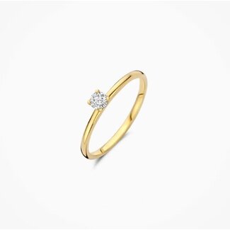 Blush Blush Ring LG1027Y/54 14k Geelgoud met 0,15crt G VS 1 Lab Grown Diamant Maat 54