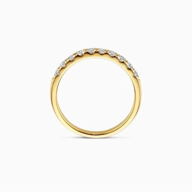 Blush Blush Ring LG1014Y/54 14k Geelgoud 10 x 0.48crt Labgrown Diamanten Maat 54
