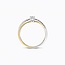 Blush Blush Ring LG1060B/54 14k Bi-color Goud met 0.14crt en 0.14crt H SI Labgrown Diamant Maat 54