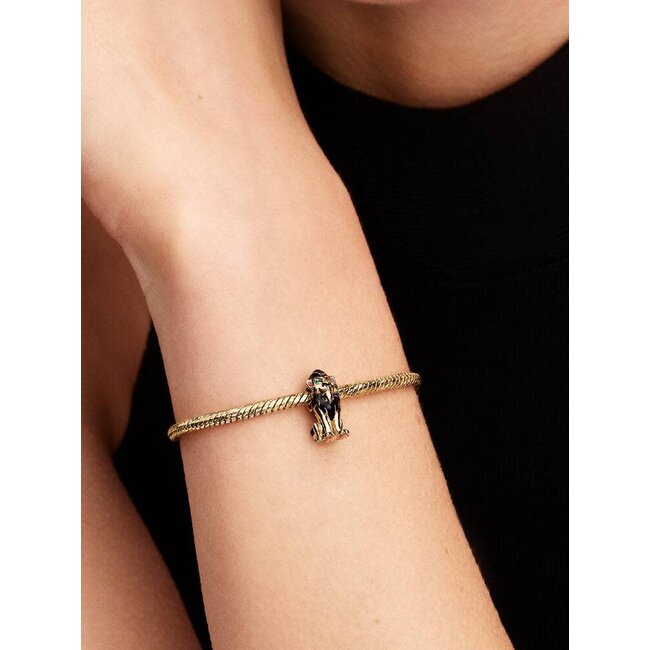 Pandora Pandora Bedel 764330C01 Disney Scar Zilver met Goudkleurige Plating