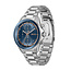 BOSS Boss Horloge HB1514336 Bosslatic Staal Chronograaf Quartz met Blauwe Wijzerplaat 42mm