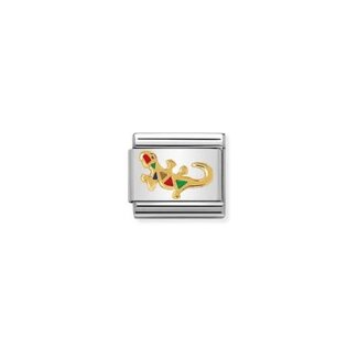Nomination Nomination Schakel 030262-08 Composable Classic Staal met 18k Geelgouden Draak