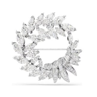 Swarovski Swarovski Broche 5754566 Mesmera Zilverkleurig met Kristallen