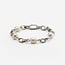 Buddha to Buddha Buddha to Buddha Armband 550 C+-E+ Ben Baroque Parel Zilver Maat C+-E+