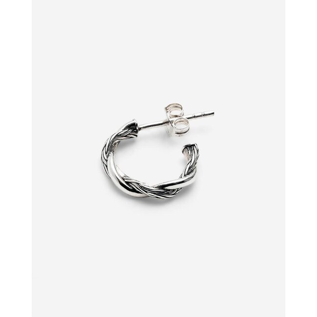 Buddha to Buddha Buddha to Buddha Oorbellen 537 Katja Twist Zilver