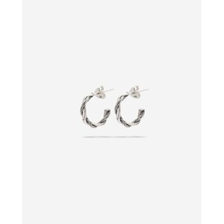 Buddha to Buddha Buddha to Buddha Oorbellen 537 Katja Twist Zilver