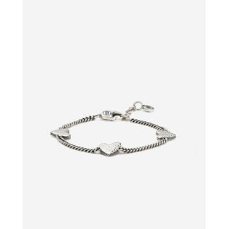 Buddha to Buddha Buddha to Buddha Armband 548 C-E Essentail Multi Hart Zilver Maat C-E
