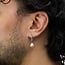 Buddha to Buddha Buddha to Buddha Oorbellen 552 Chain Baroque Parel Zilver Set