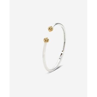 Buddha to Buddha Buddha to Buddha Armband 011BI D Katja Bangle Bicolor Maat D