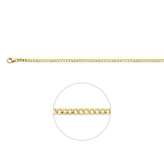 The House Of Blinckers THOB Collier 40.34743 14k Geelgoud Gourmette 2.6mm x 55cm