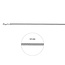 Blinckers Jewellery Huiscollectie BJ Collier 13.37484 Zilver Vossestaart 2,5mm 50cm
