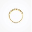 Blush Blush Ring LG1065Y/54 14k Geelgoud met 0.26crt en 0.18crt GSI Labgrown Briljant en Baquette geslepen Diamant Maat 54