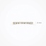 Blush Blush Ring LG1065Y/54 14k Geelgoud met 0.26crt en 0.18crt GSI Labgrown Briljant en Baquette geslepen Diamant Maat 54