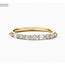 Blush Blush Ring LG1065Y/54 14k Geelgoud met 0.26crt en 0.18crt GSI Labgrown Briljant en Baquette geslepen Diamant Maat 54