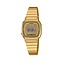 Casio Casio Vintage Horloge LA670WEGA-9EF Staal met Geelgouden Plating Digitaal 23mm